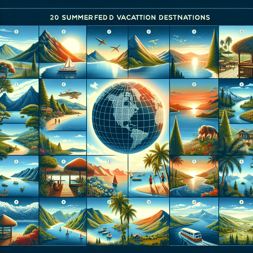 Top 10 Summer Travel Destinations Worldwide for U.S. Travelers Seeking Relaxation